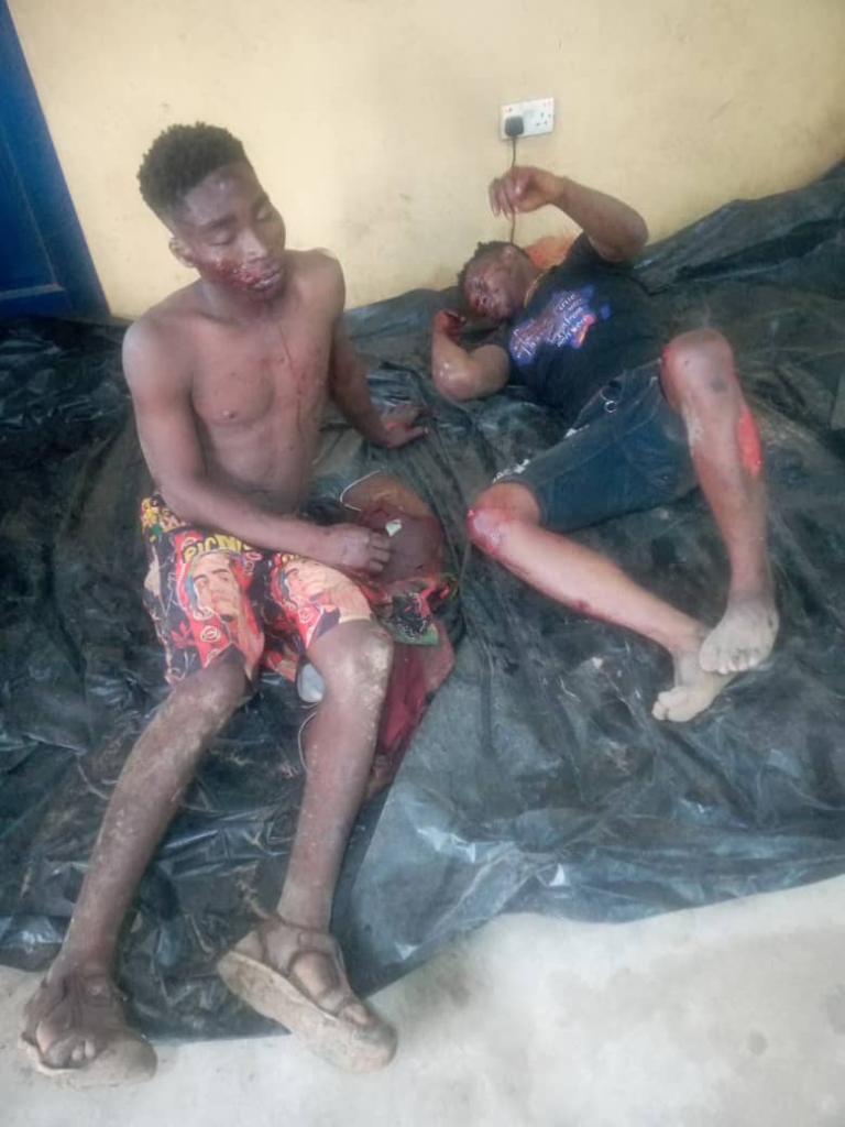 ‘Trotro’ Crashed After Knocking Down 2 Robbers on Motorbike at Sowutuom 3 WhatsApp Image 2021 04 14 at 09.48.11