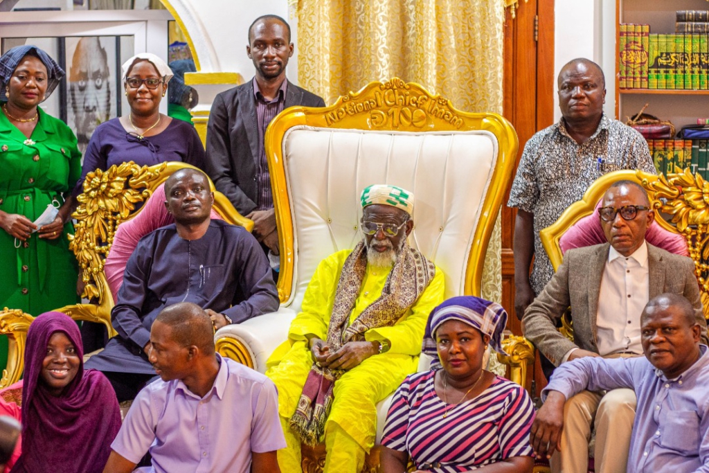 Chieftaincy Minister, Ebenezer Kojo Kum and Sheikh Osmanu Nuhu Sharubutu