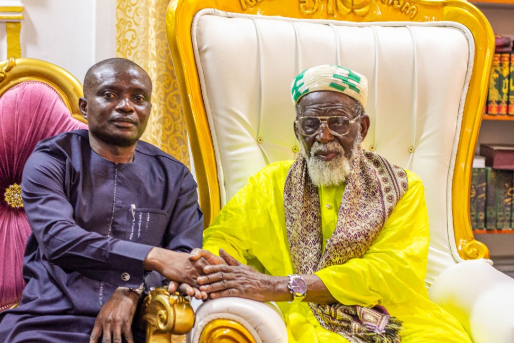 Chieftaincy Minister, Ebenezer Kojo Kum and Sheikh Osmanu Nuhu Sharubutu