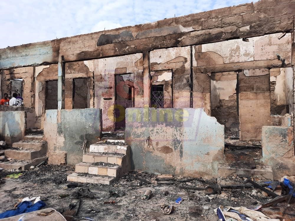 40 displaced after fire destroys house at Anloga junction