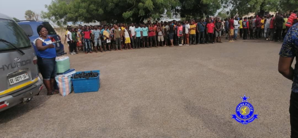 Security officials arrest 507 illegal immigrants in Bolgatanga