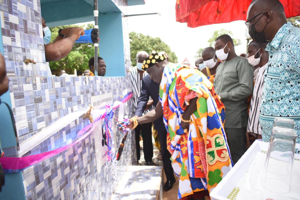 Bryan Acheampong Foundation hands over mechanised boreholes to Pepease township Bryan Acheampong Foundation hands over mechanised boreholes to Pepease township