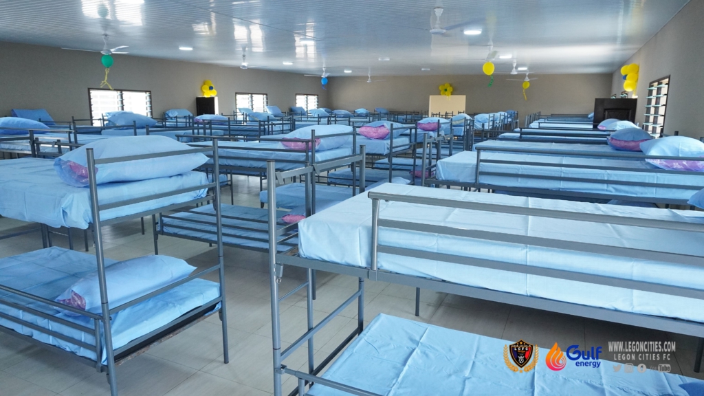 Legon Cities and Gulf Energy commission a 50-Bed facility for the Ghana Armed Forces training base at Bundase