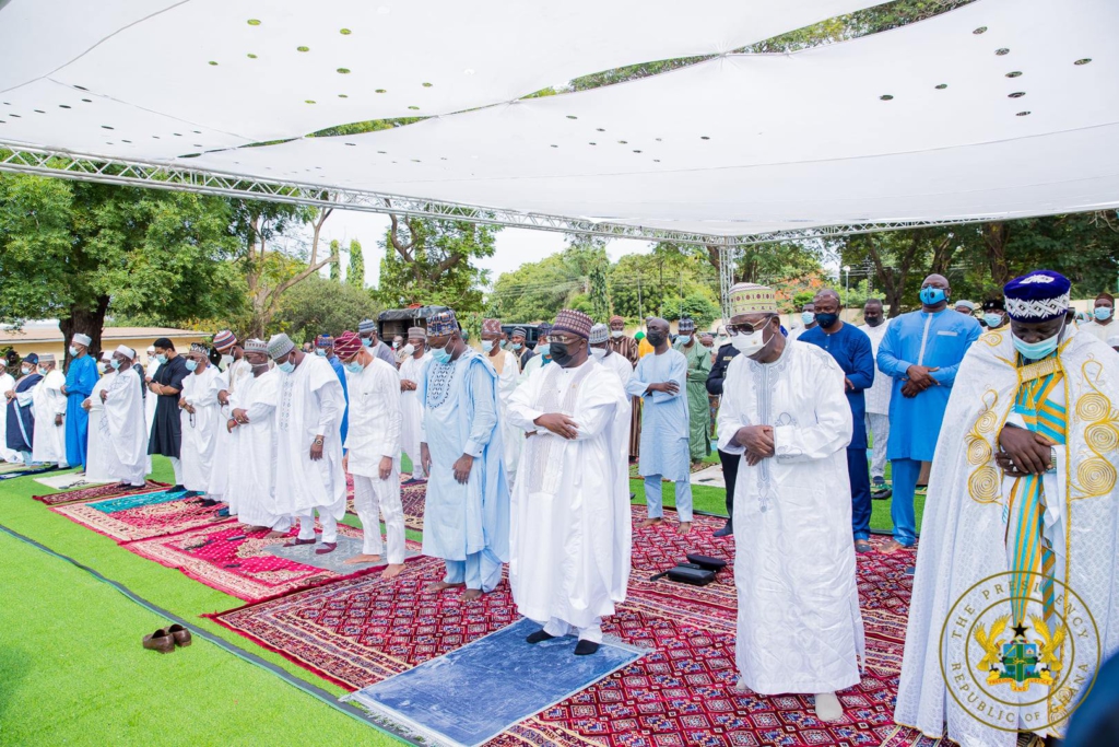 Photos from the 2021 national Eid-ul-Fitr ceremony