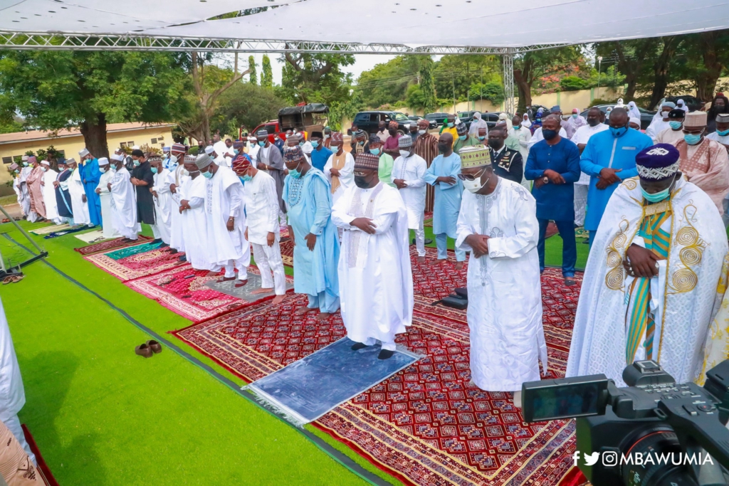 Photos from the 2021 national Eid-ul-Fitr ceremony