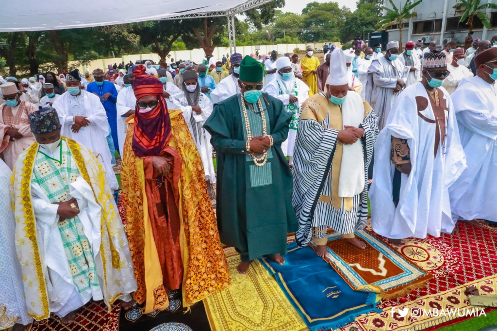 Photos from the 2021 national Eid-ul-Fitr ceremony