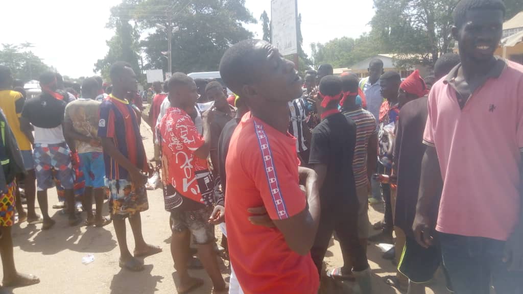 Residents storm Bibiani Municipal office to demand release of 3 suspects