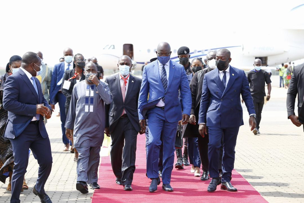 West African heads of states, state officials arrive in Accra for Extraordinary ECOWAS Summit