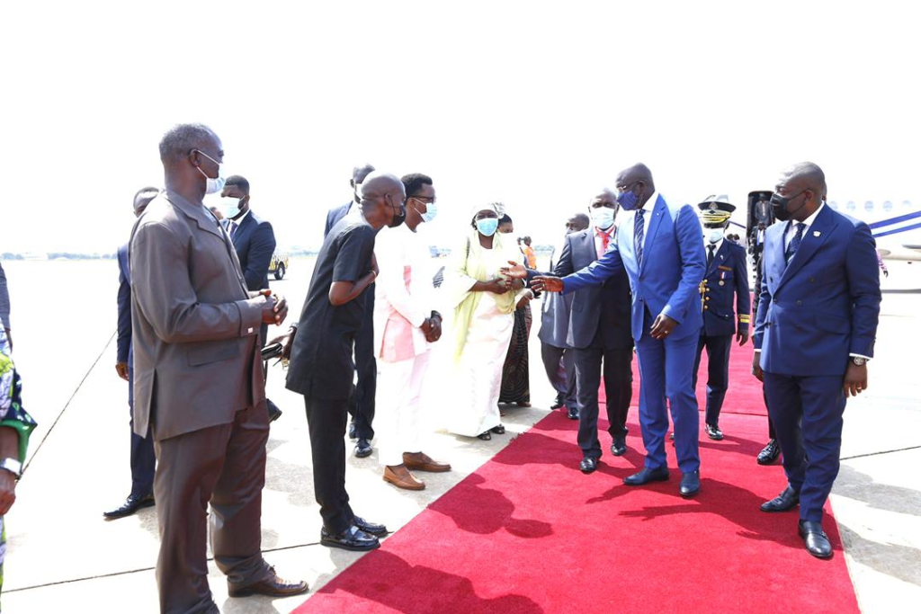 West African heads of states, state officials arrive in Accra for Extraordinary ECOWAS Summit