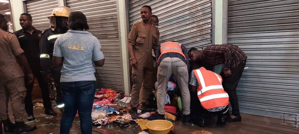 Fire guts new Kejetia Market