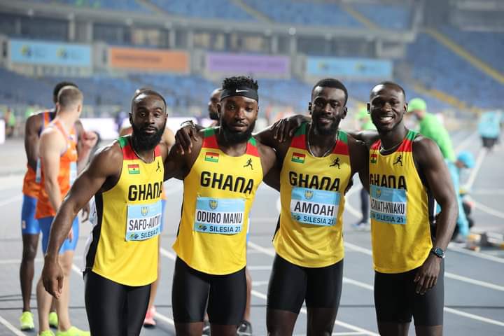 Ghana's 4x100m men's relay team set to pitch camp in Europe ahead of Olympics