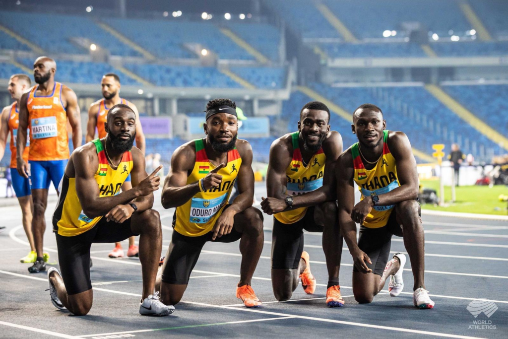 Ghana's men relay team qualifies for World Athletics Championships
