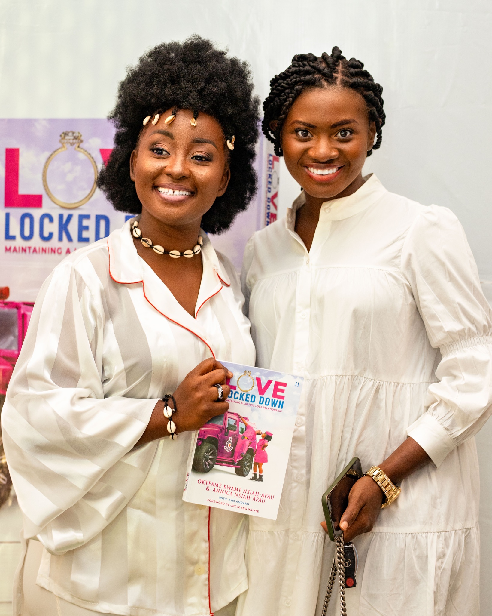 Okyeame Kwame and wife launch their first book 'Love Locked Down
