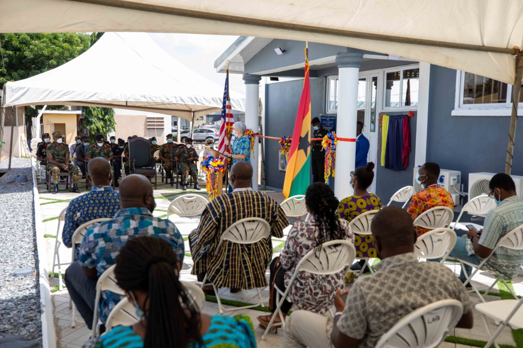 U.S. Ambassador Sullivan inaugurates malaria-focused laboratory at 37 Military Hospital