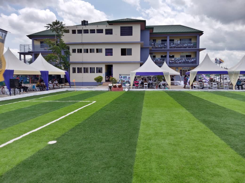 Mantrac Gh. Ltd. commissions 'Mansour Field of Dreams' turf in Takoradi