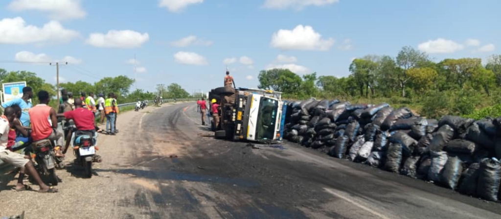 Driver's 'mate' feared dead in accident at Damongo