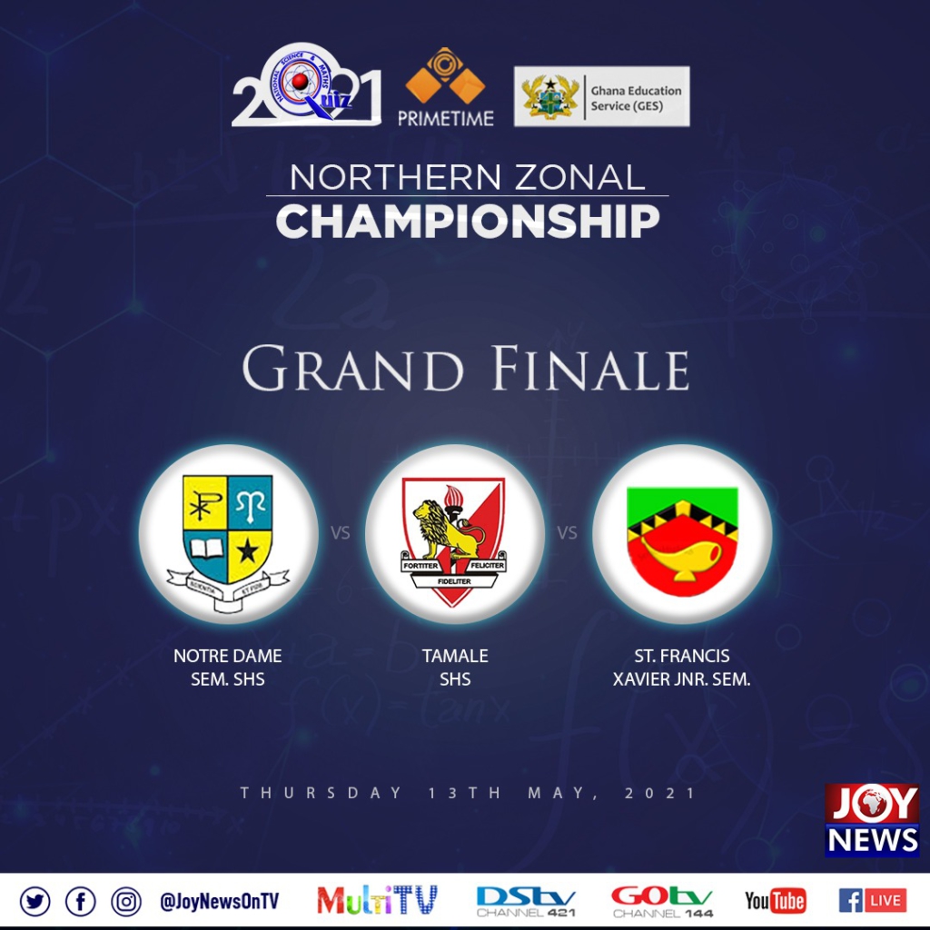 NSMQ 2021: Tamale Islamic SHS denied 'Eid-Trophy' after Notre Dame SHS exited them at semis of Northern Zonal Championship