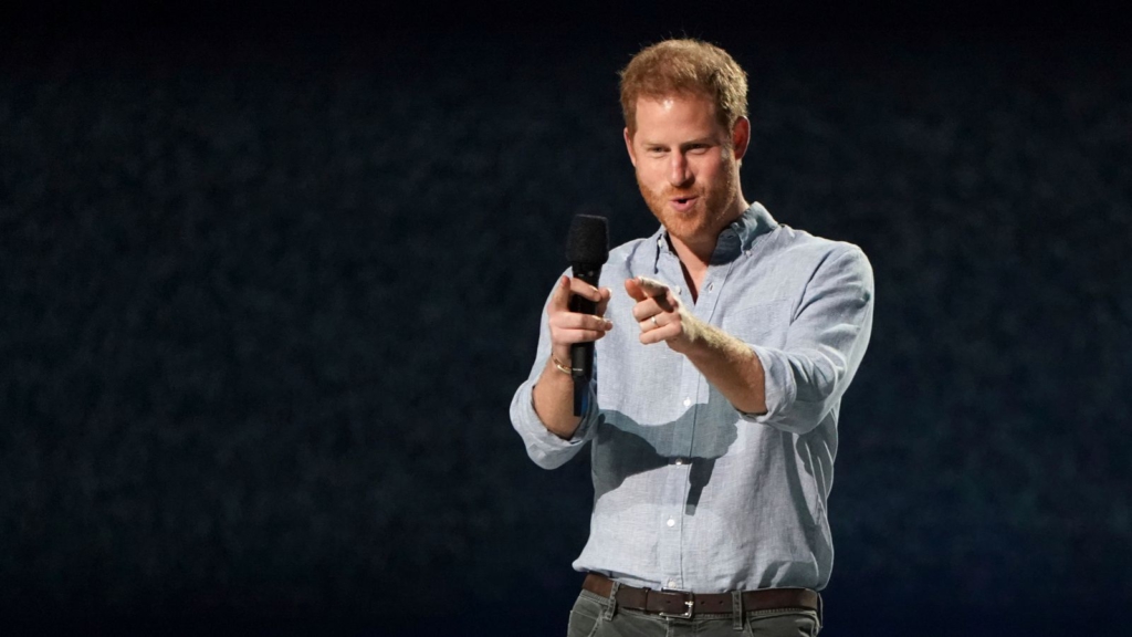Prince Harry calls for vaccines to be 'distributed to everyone everywhere' at Vax Live concert in LA