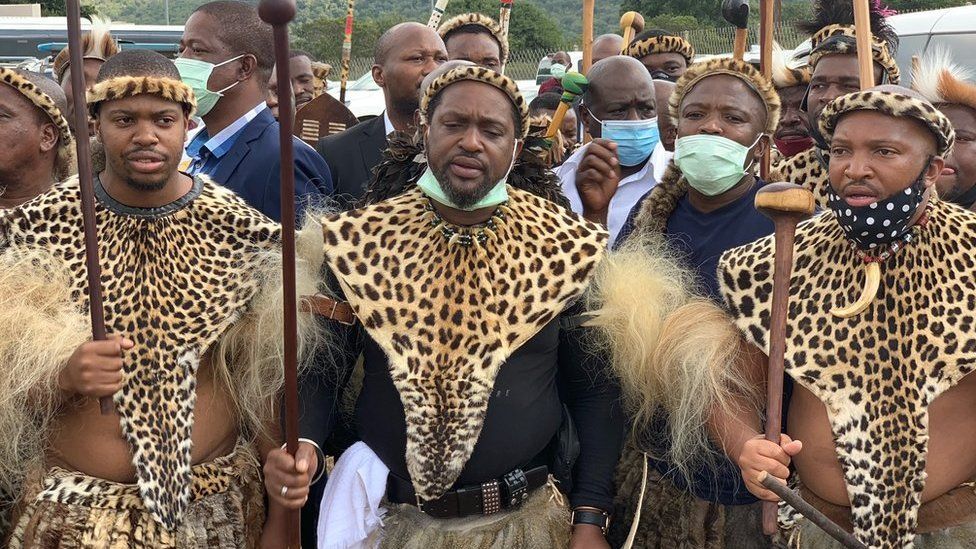 'Battle lines drawn' in row over SA's Zulu king - MyJoyOnline.com