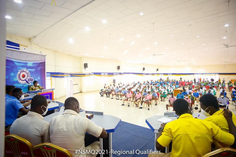 NSMQ 2021: 3-man Sandema SHTS team without supporters, books place in final U/E qualifiers