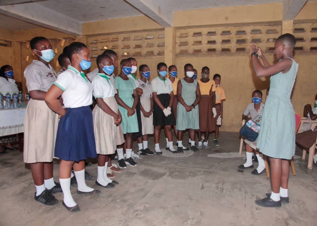 Ashaiman SHEP, Zoomlion mark World Malaria Day with school kids