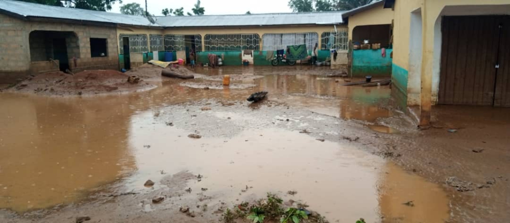 Heavy downpour renders several Damongo residents homeless