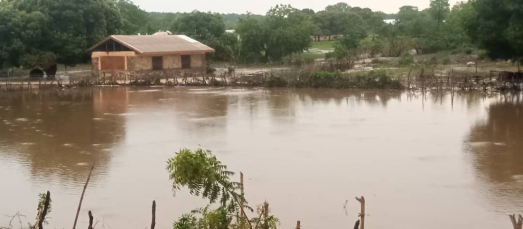 Heavy downpour renders several Damongo residents homeless