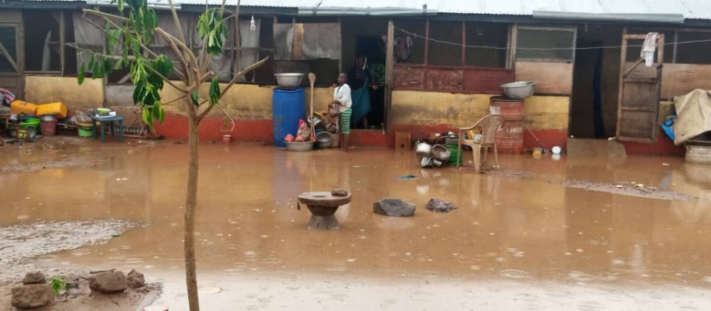 Heavy downpour renders several Damongo residents homeless