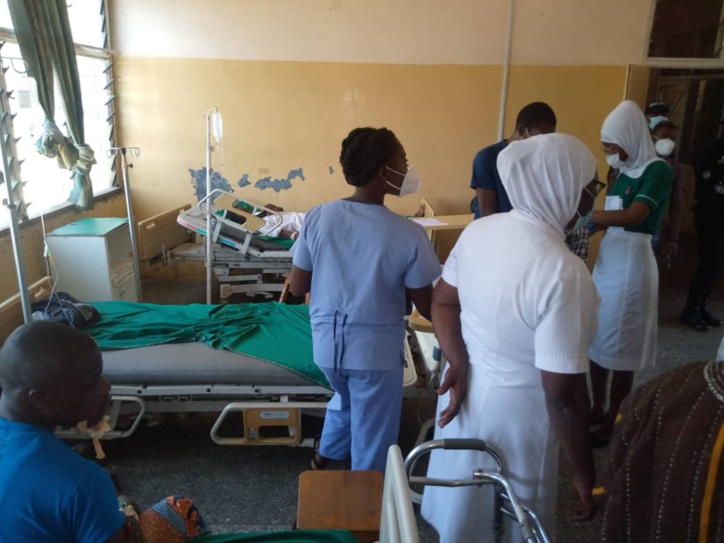 Council of State donates to inpatients of Bole Hospital