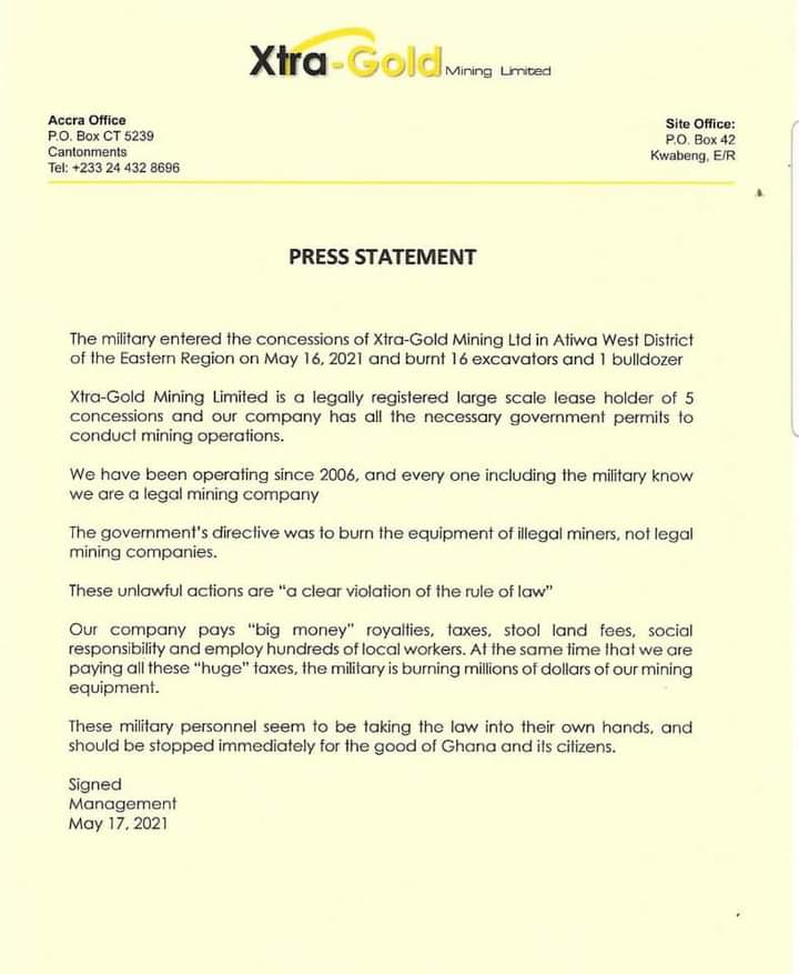 press release