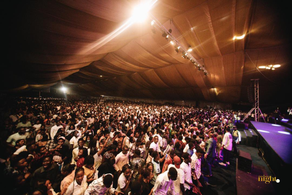 Social media reacts as thousands gather for Christ Embassy's Pneumatica Night 2021