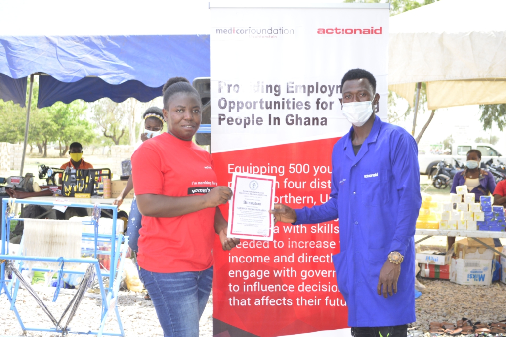 ActionAid Ghana trains 132 new entrepreneurs at Talensi