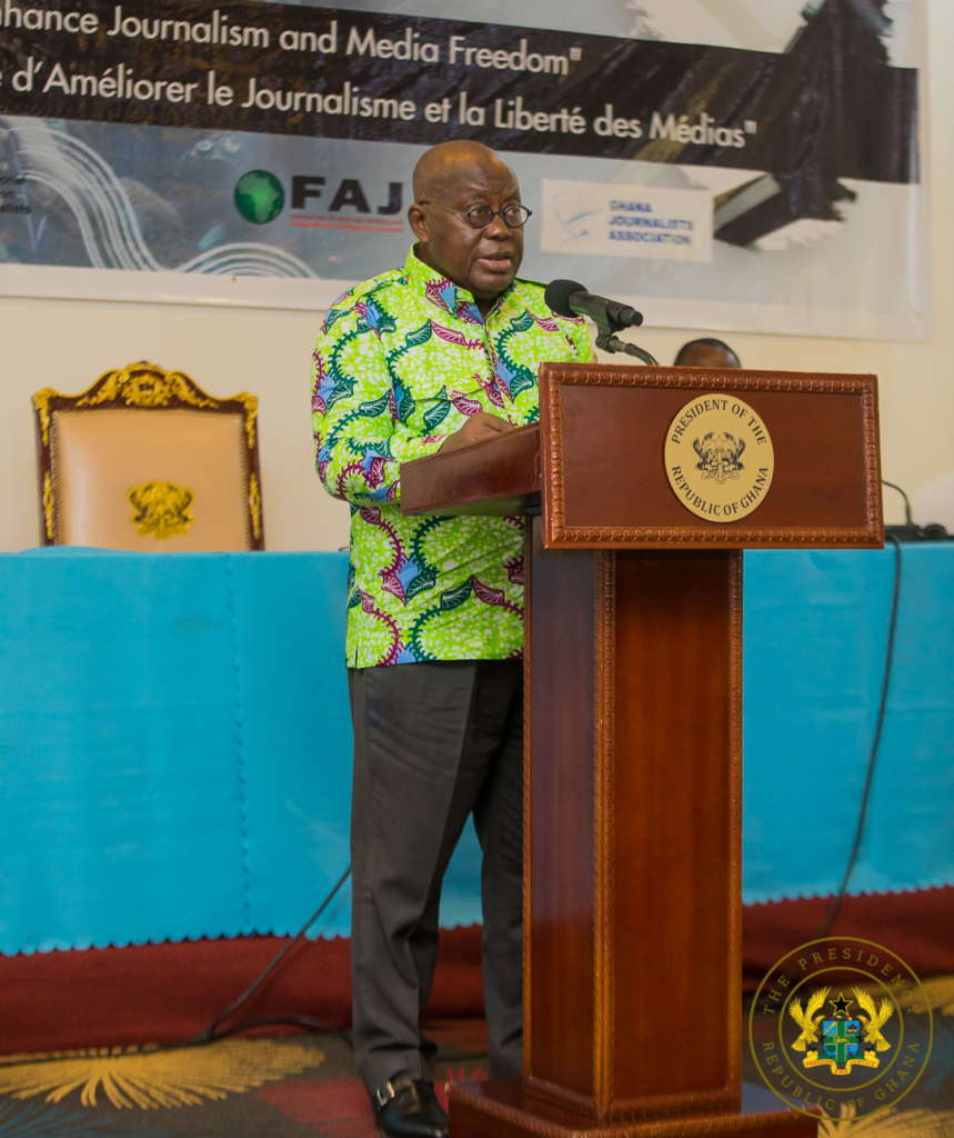 Akufo-Addo commends media for role in Covi-19 fight