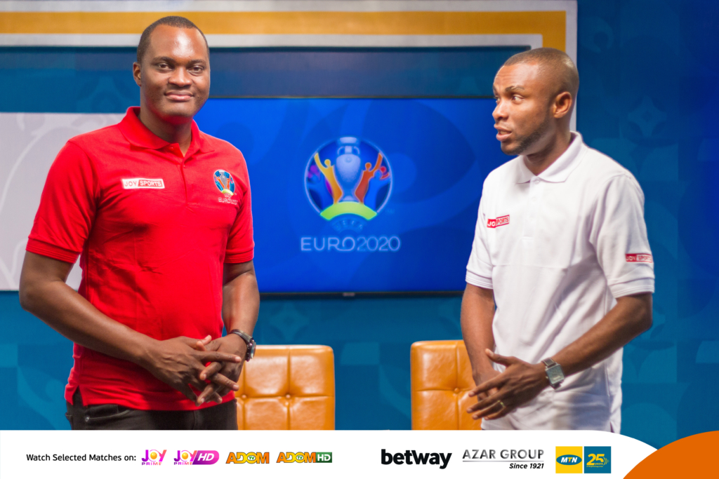 Behind the scenes: Stephen Appiah and Laryea Kingston when #EurosOnMGL cameras are off