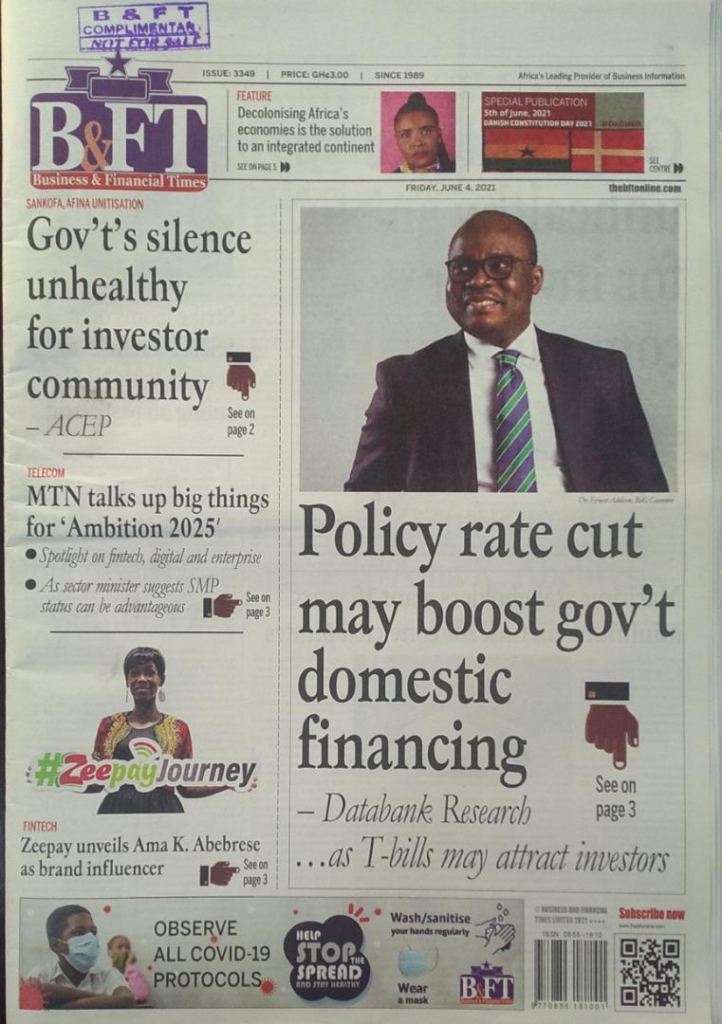 Today's front pages: Friday, June 4, 2021 Today's front pages: Friday, June 4, 2021
