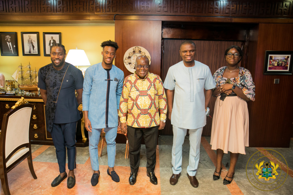 Akufo-Addo urges Sports Minister to explore possibility of Hudson-Odoi playing for Ghana