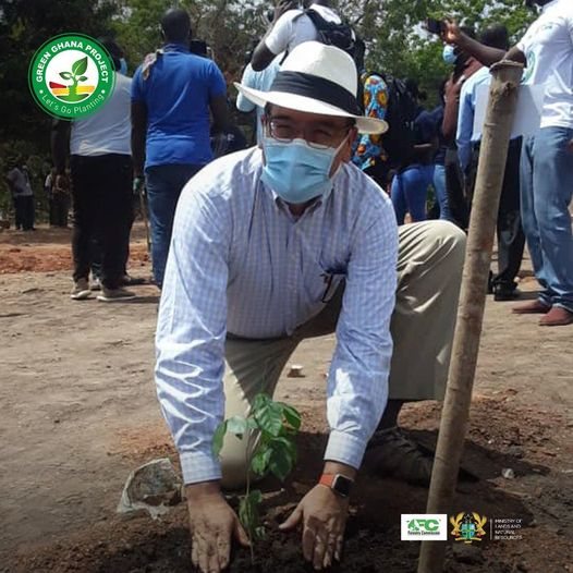 Photos: Ghana plants 5 million trees today