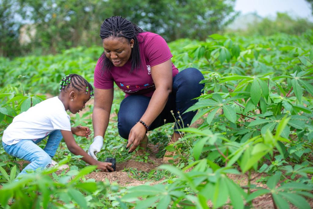 ICGC Upper Room Temple embarks on tree planting exercise at Central Children's Home Project Land