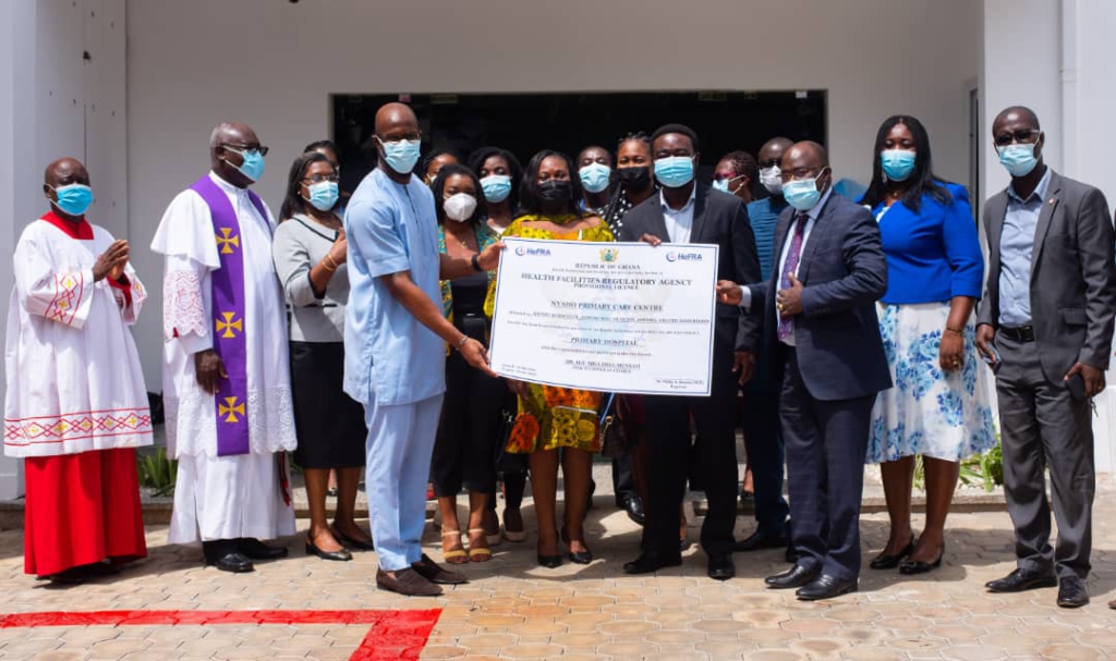 Nyaho Medical Centre opens new primary care centre