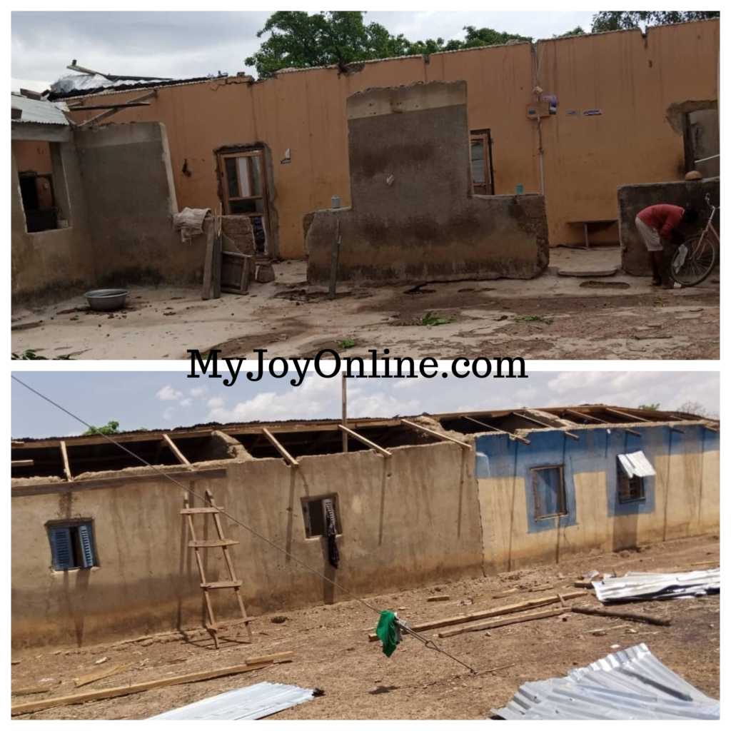 Heavy rains have caused great deal of damage in Lambussie District - NADMO