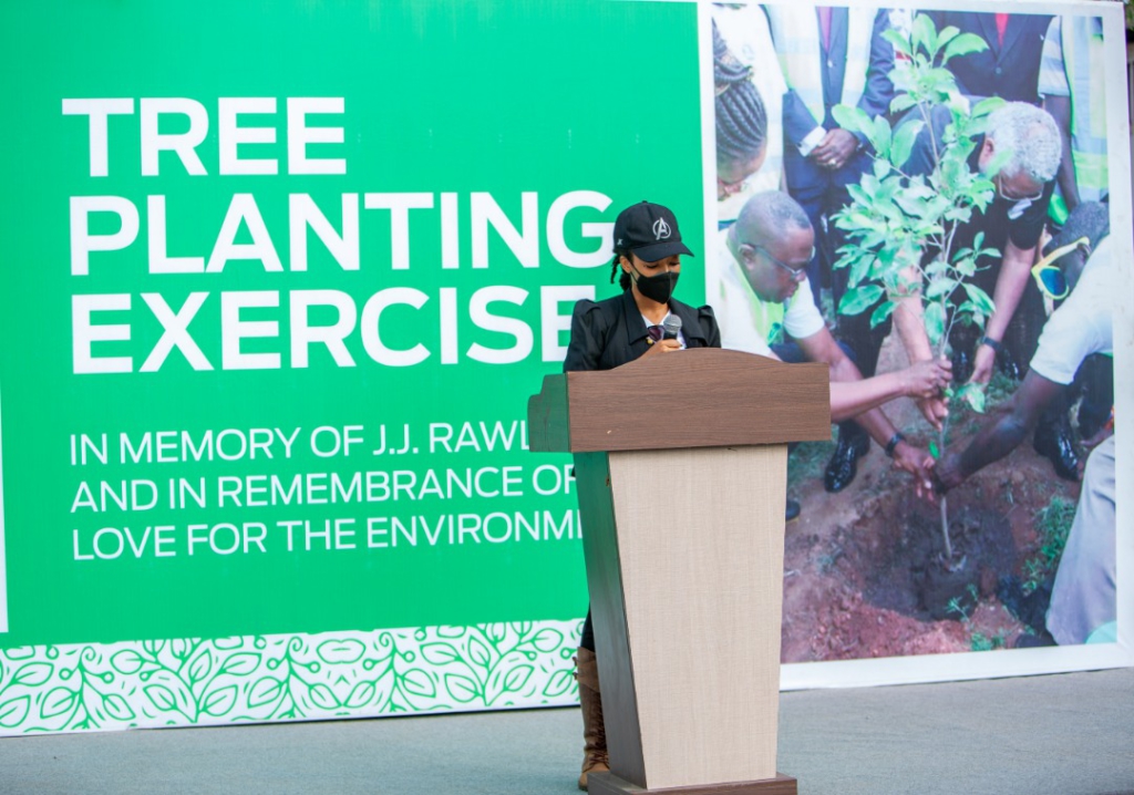 Rawlings' passion for the environment celebrated