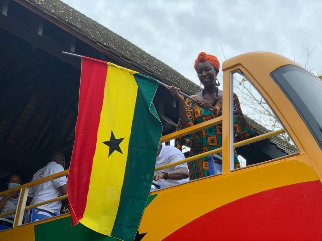 GTA outdoors city tour buses as part of 'Experience Ghana, Share Ghana' campaign GTA outdoors city tour buses as part of 'Experience Ghana, Share Ghana' campaign