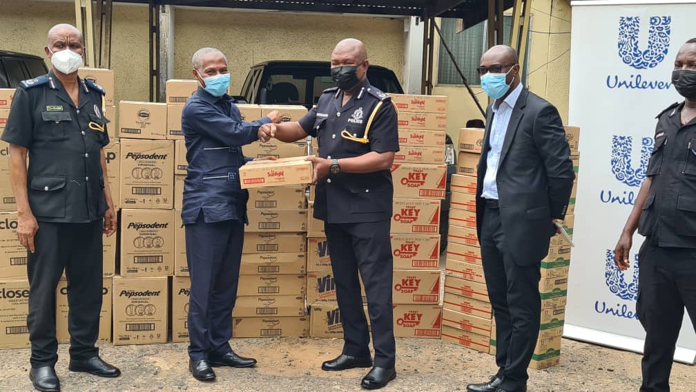 Unilever Ghana pays working visit to Tema Police Regional Command