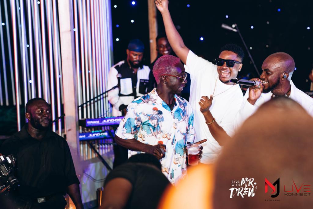 DJ Mensah holds star-studded birthday bash for Mr Drew