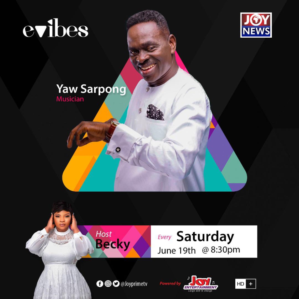 Yaw Sarpong picks 'S3 Anka Enye Nyame' as his favourite song