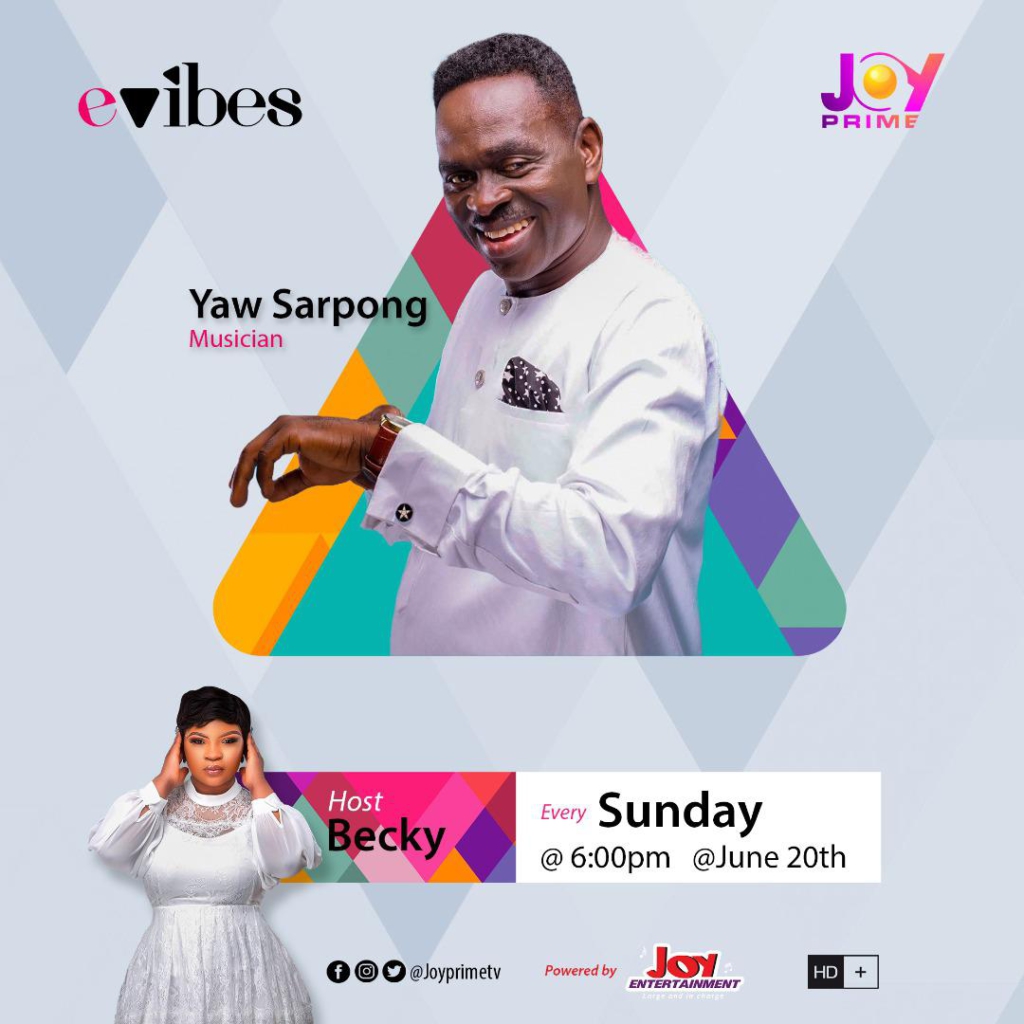 Yaw Sarpong picks 'S3 Anka Enye Nyame' as his favourite song