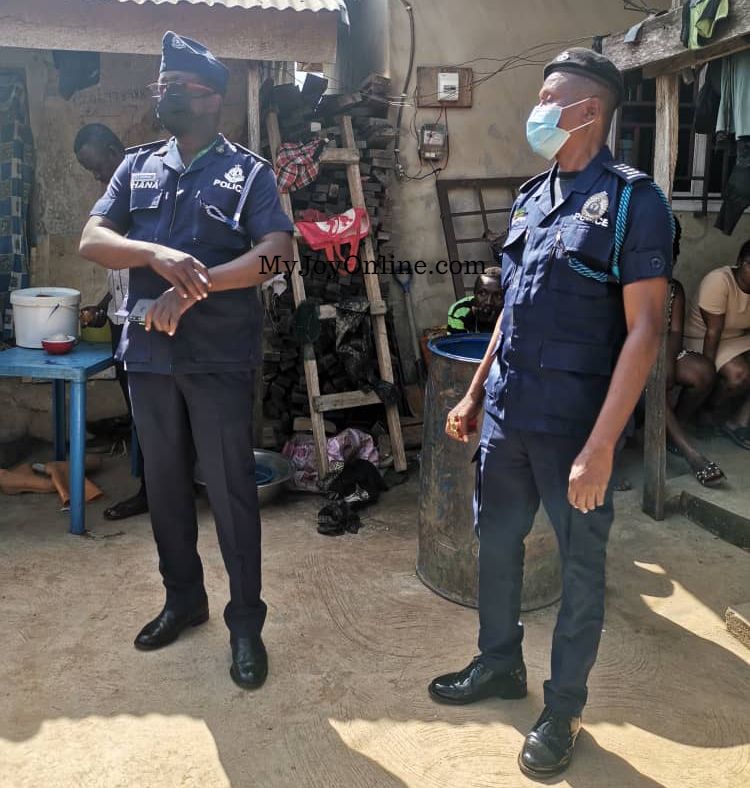 Police commander visits families of robbery victims at Monsikrom to empathise with them