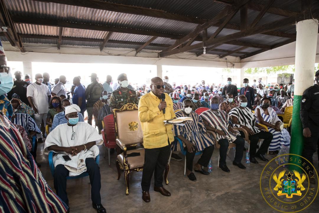 Ghana lucky to have you as president in Covid-19 era - Mamprusi Elders to Akufo-Addo