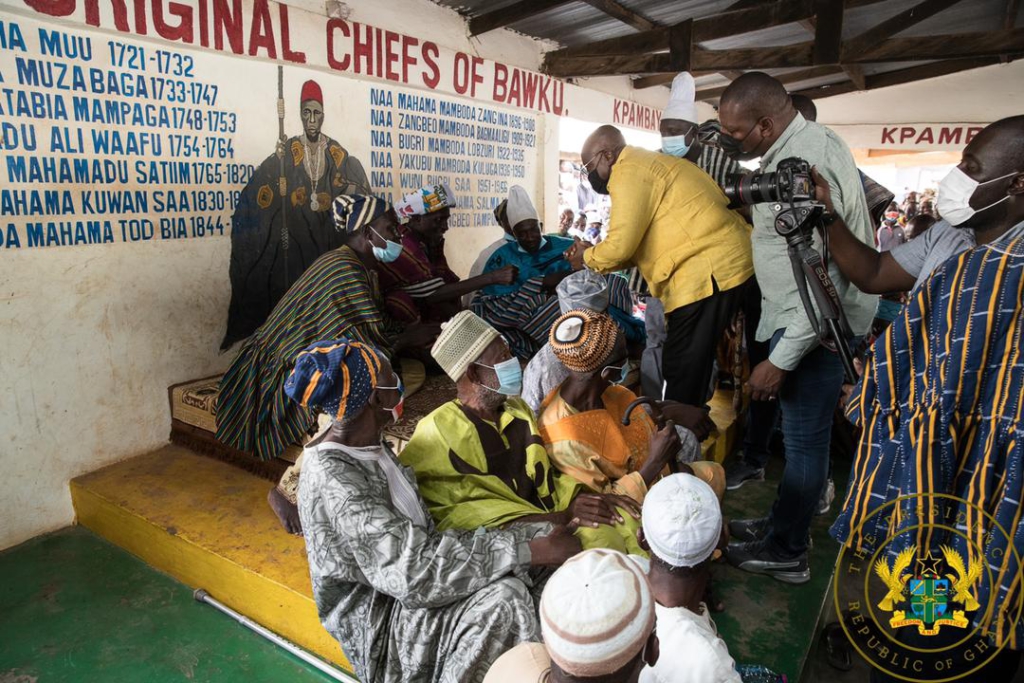 Ghana lucky to have you as president in Covid-19 era - Mamprusi Elders to Akufo-Addo