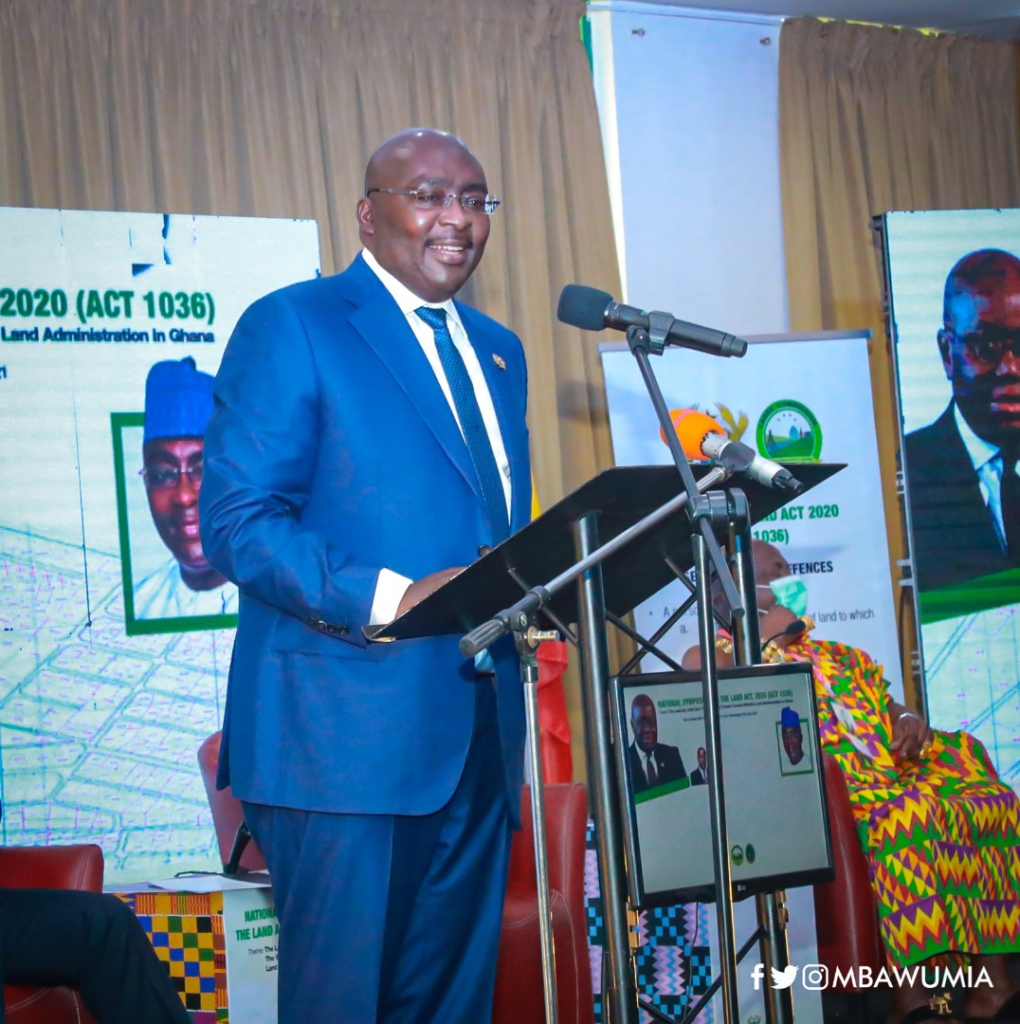 Collaborate to ensure new Land Act works - Bawumia